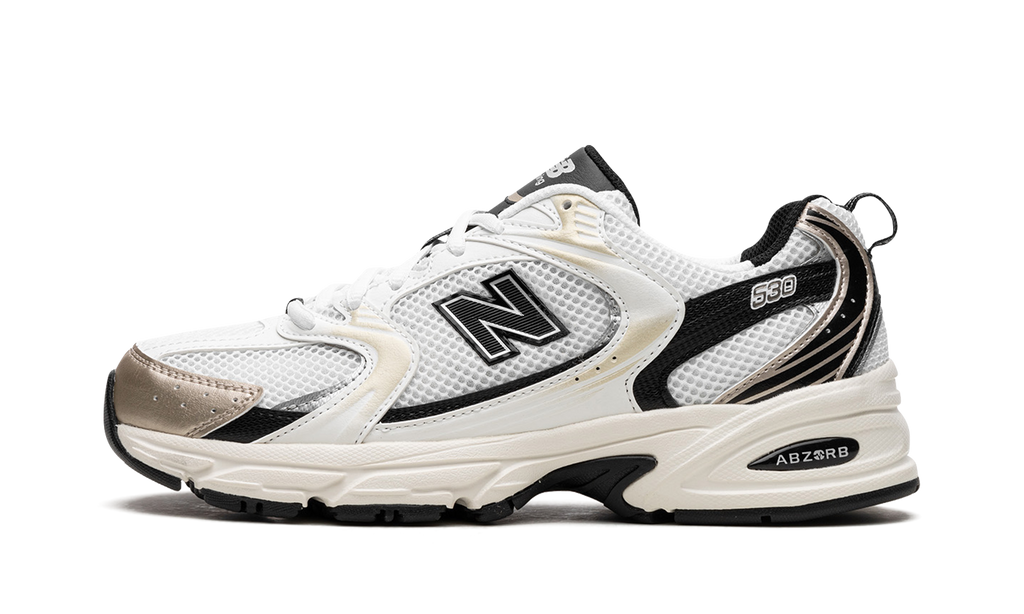 New Balance 530 Nero Bianco Oro