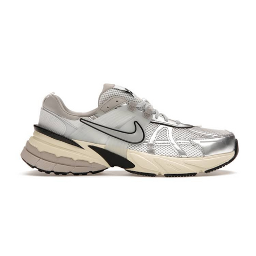Nike Summit White and Metallic Silver