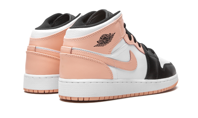 Jordan 1 Mid Arctic Orange Black Toe