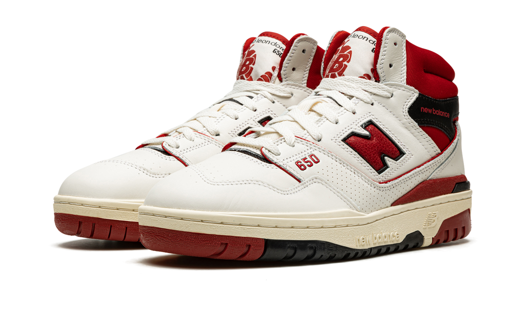 New Balance 650R Aimé Leon Dore - Bianco/Rosso