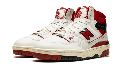 New Balance 650R Aimé Leon Dore - Bianco/Rosso
