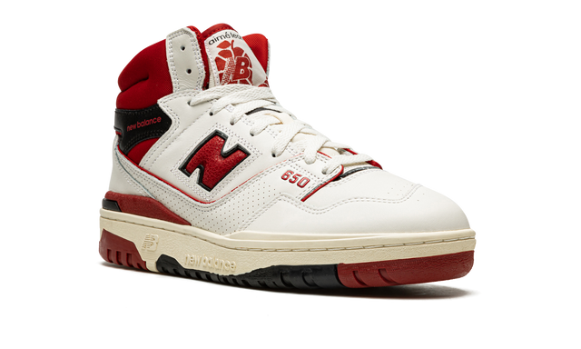 New Balance 650R Aimé Leon Dore - Bianco/Rosso